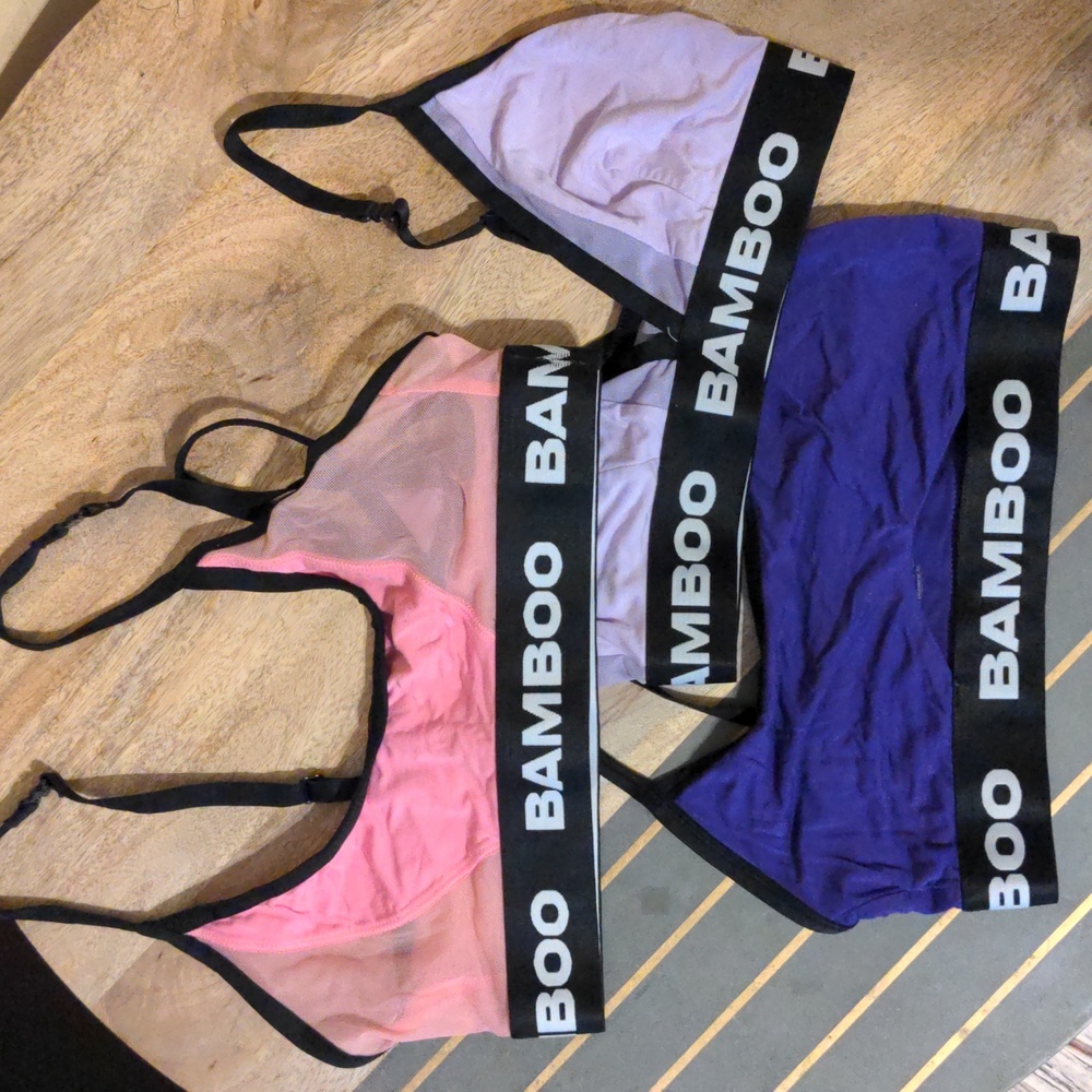 3 Bamboo Bralettes